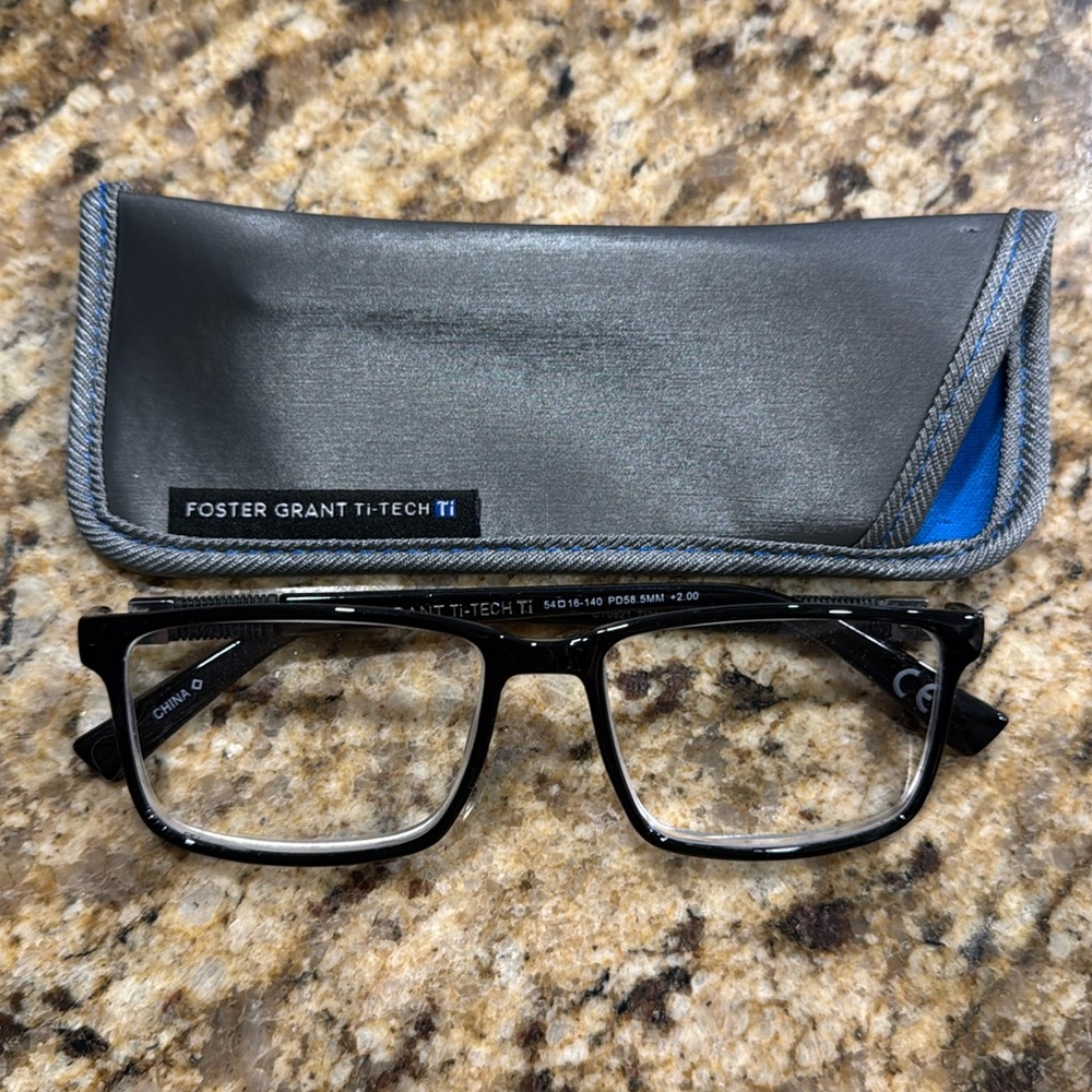 Reading glasses